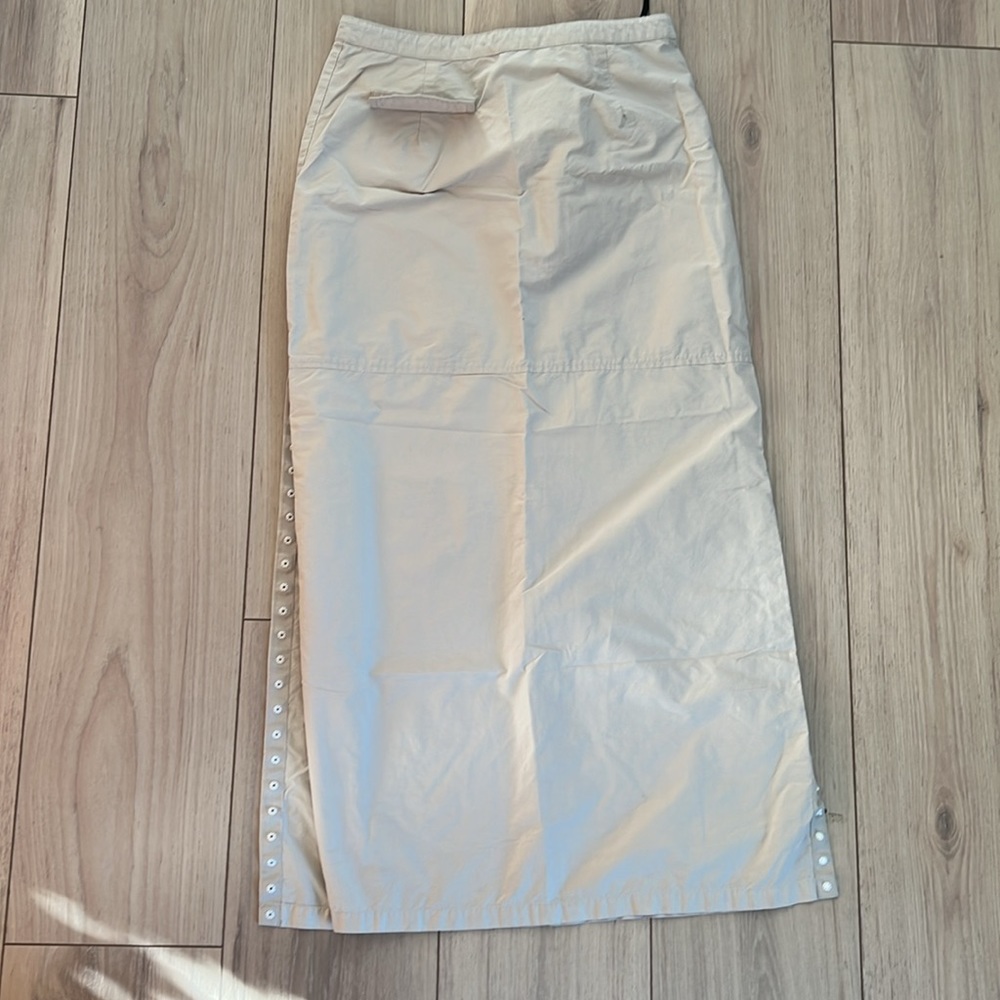 Y2K Bebe Sport Long Maxi Cargo Skirt - Picture 6 of 10